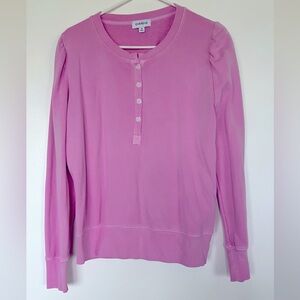 Evereve puff sleeve sweatshirt